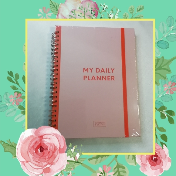 Daily Planner, Habit Tracker, Meal Planner, Undated, by Sweetzer & Orange. - Picture 2 of 9